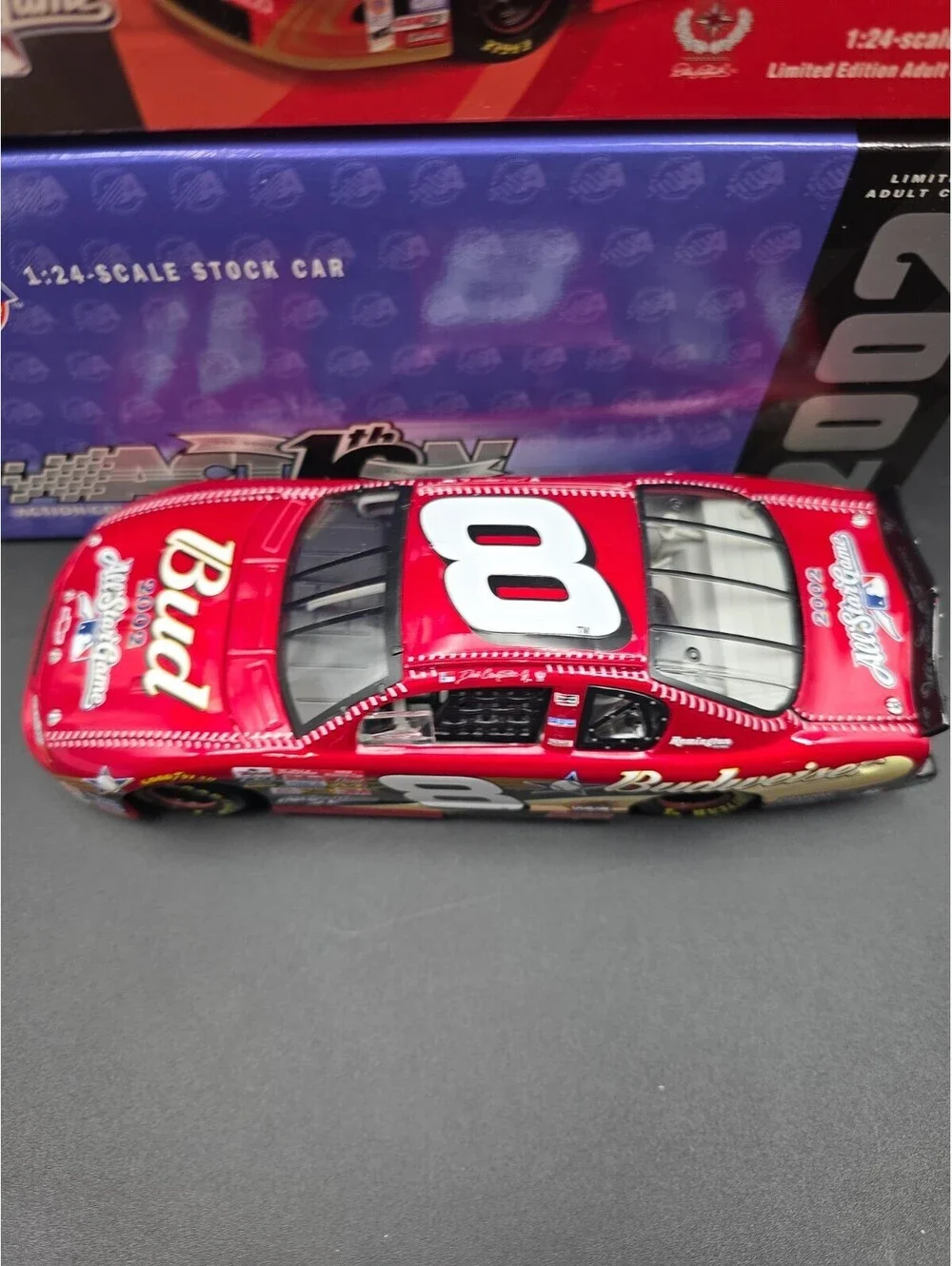 2002 Dale Earnhardt Jr No.8 Budweiser/MLB All Star Game Monte Carlo NASCAR 1:24